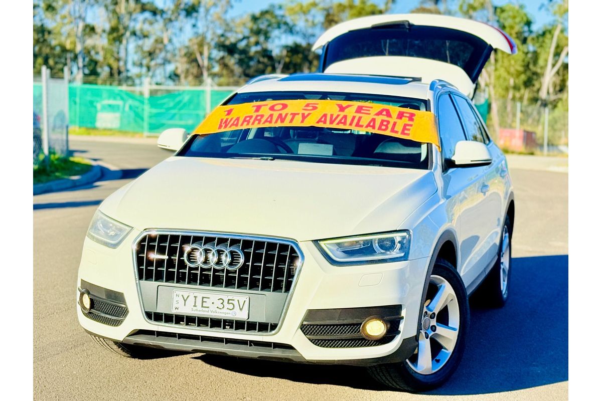 2012 Audi Q3 2.0 TFSI QUATTRO (155kW) 8U