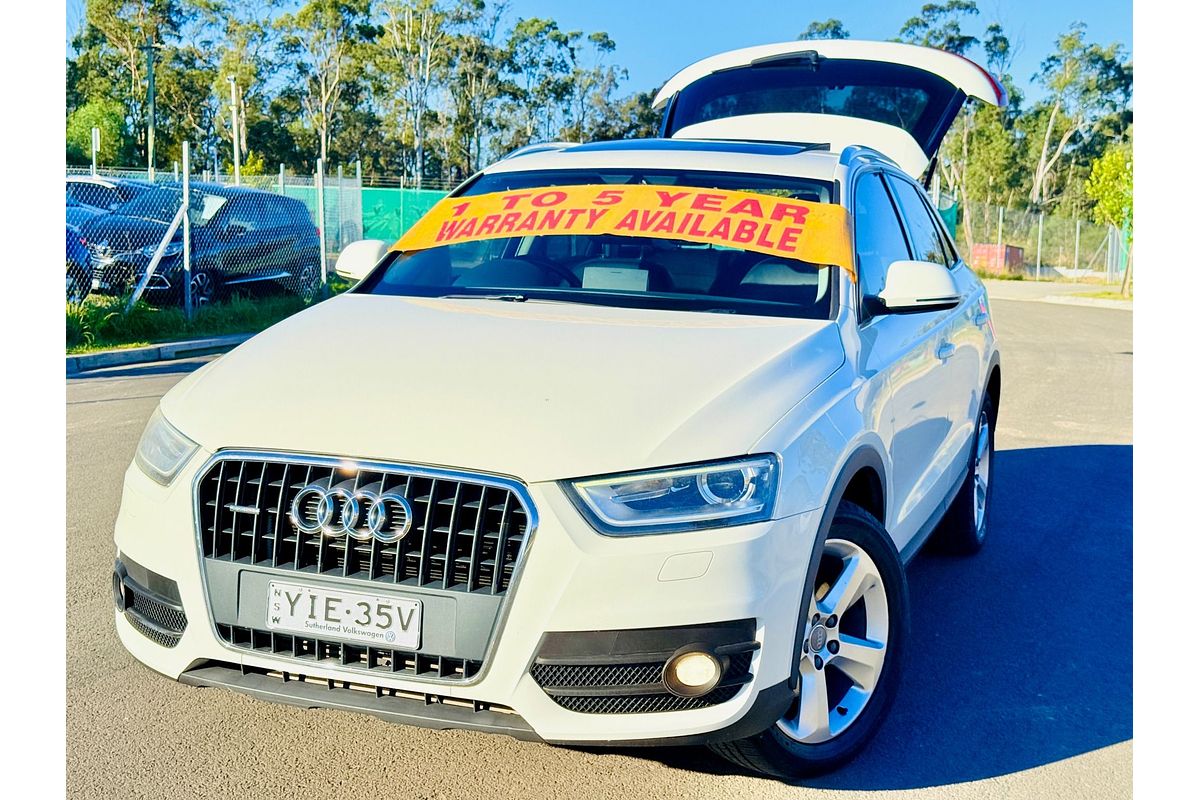2012 Audi Q3 2.0 TFSI QUATTRO (155kW) 8U