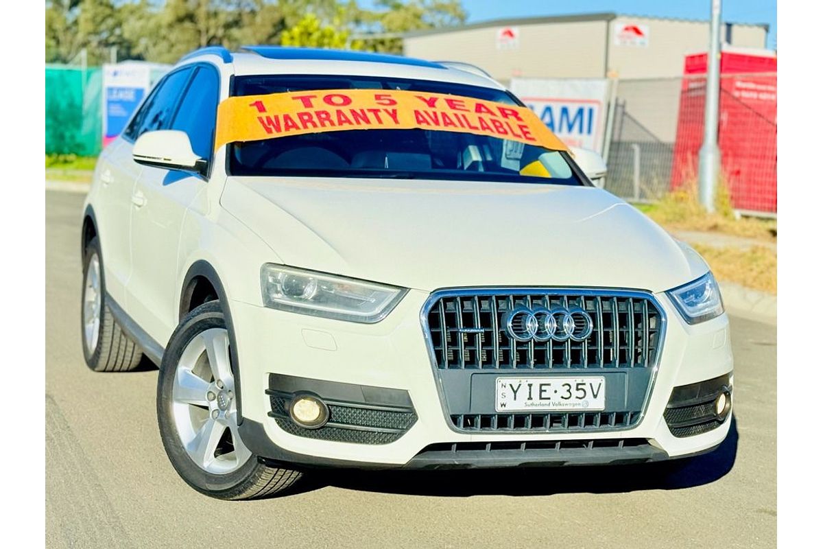2012 Audi Q3 2.0 TFSI QUATTRO (155kW) 8U