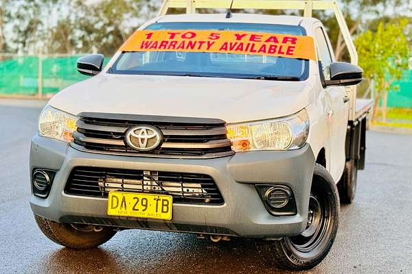 2017 Toyota HILUX WORKMATE GUN122R REAR WHEEL DRIVE