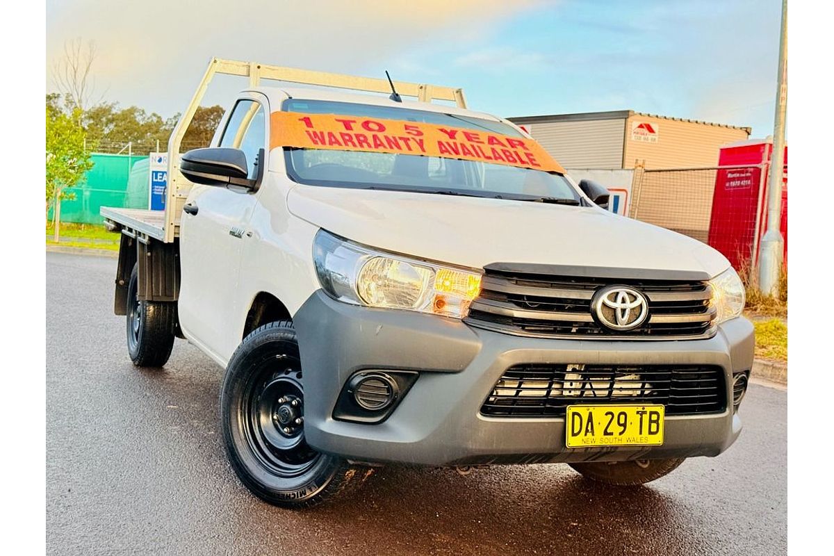 2017 Toyota HILUX WORKMATE GUN122R REAR WHEEL DRIVE