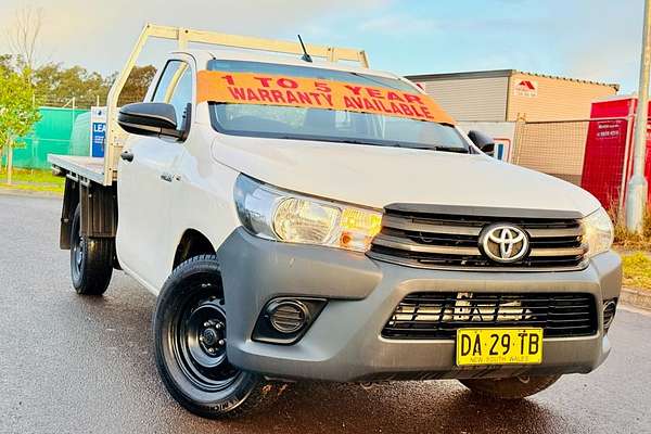 2017 Toyota HILUX WORKMATE GUN122R REAR WHEEL DRIVE