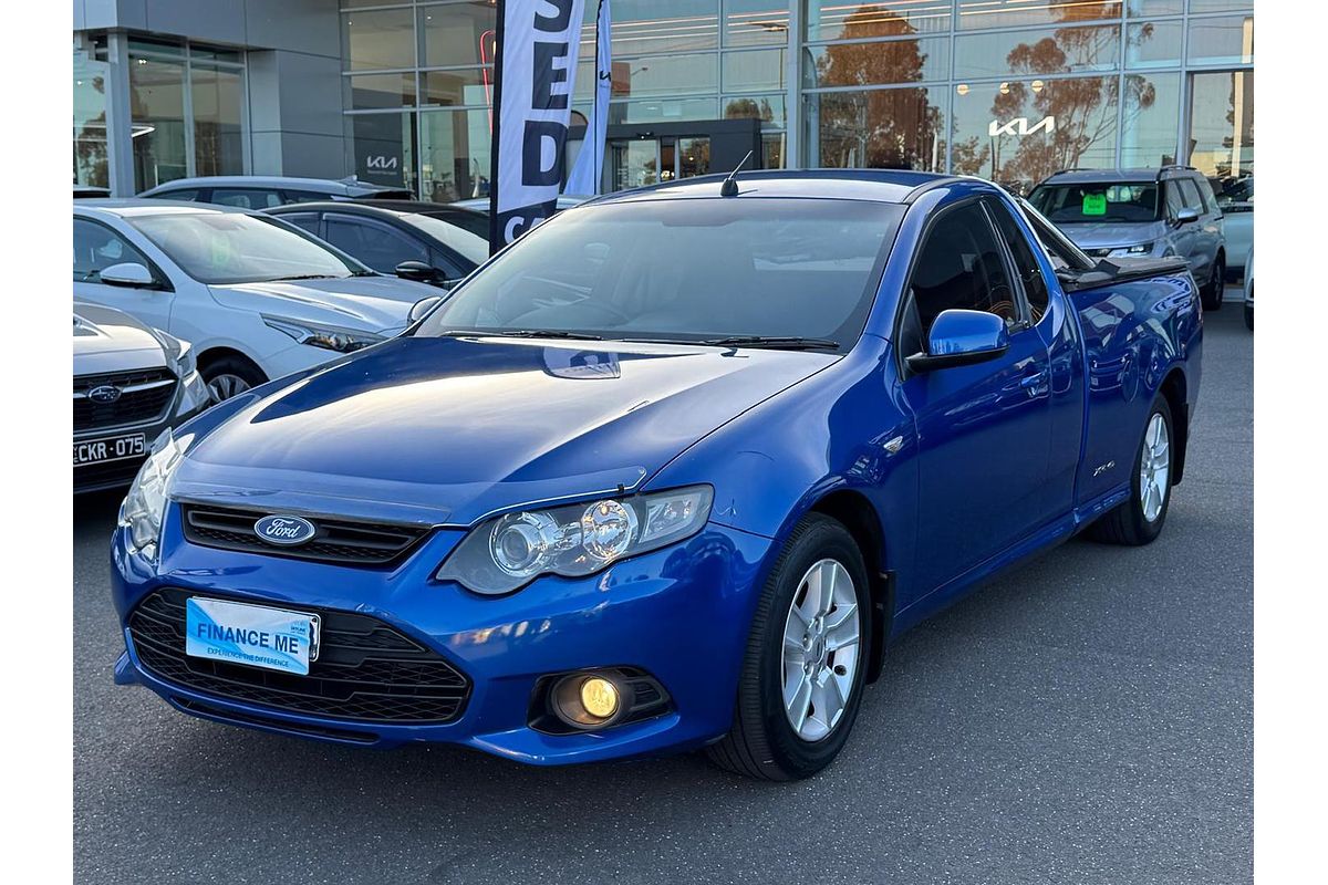 2013 Ford Falcon Ute XR6 EcoLPi FG MkII Rear Wheel Drive