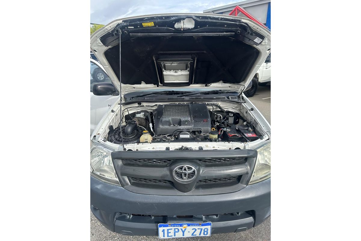 2006 Toyota Hilux SR KUN16R Rear Wheel Drive