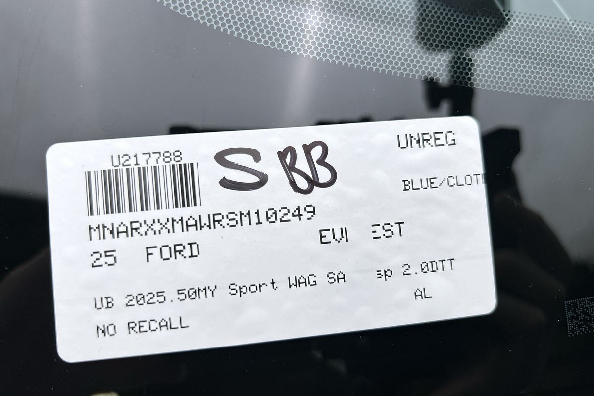 2025 Ford Everest Sport 2.0L