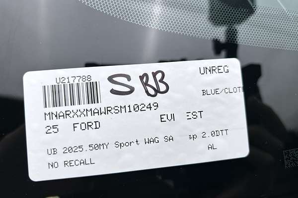 2025 Ford Everest Sport 2.0L