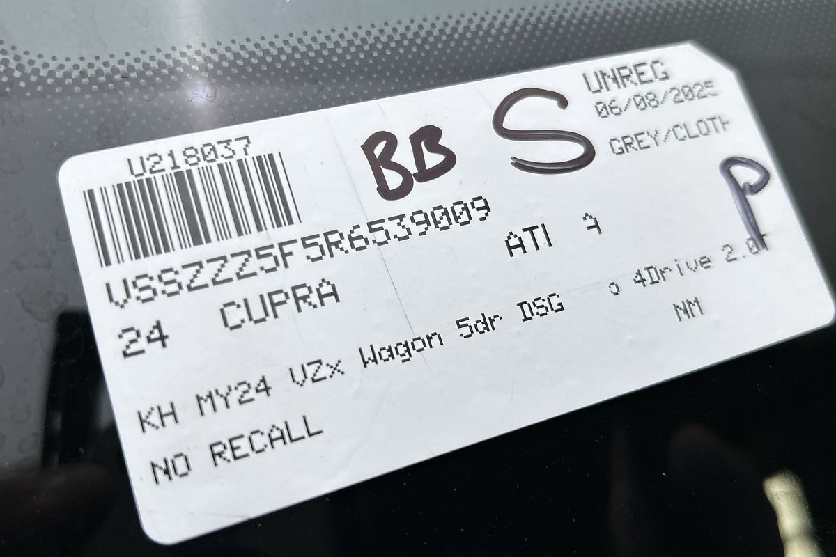 2024 CUPRA Ateca VZx KH