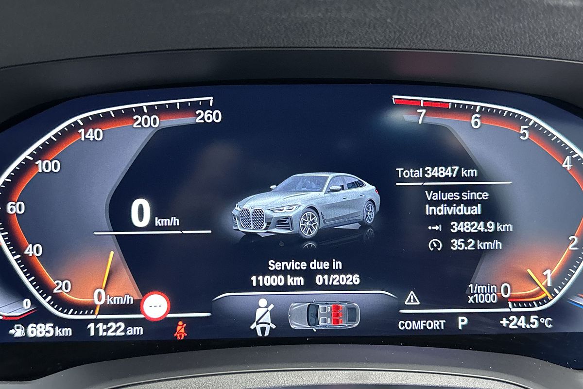 2022 BMW 4 Series 420i M Sport G26