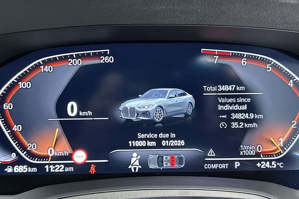 2022 BMW 4 Series 420i M Sport G26