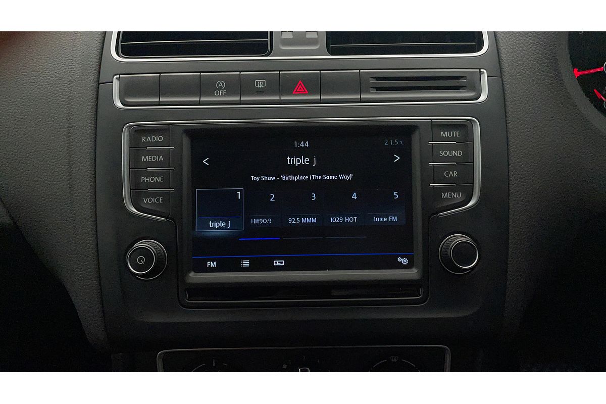 2016 Volkswagen Polo 81TSI Comfortline 6R