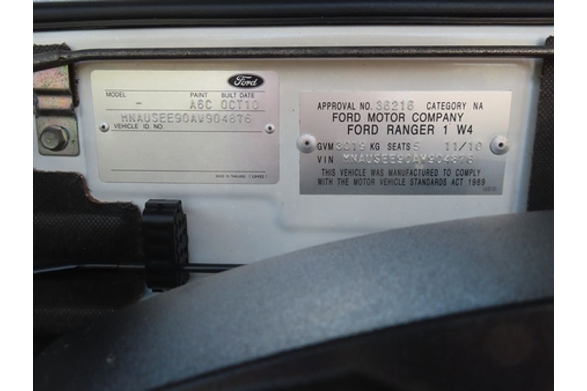 2010 Ford Ranger XL PK 4X4 3.0L