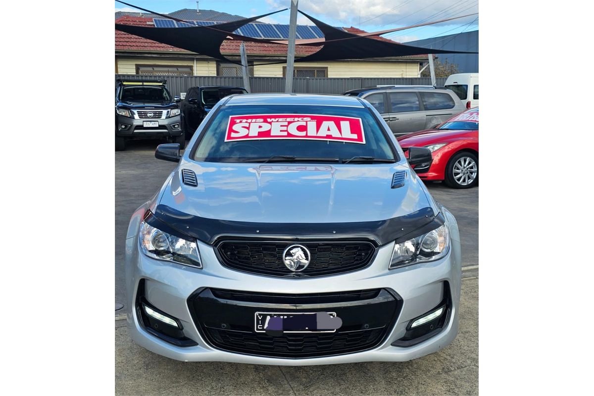 2016 Holden Commodore SV6 Black VF Series II