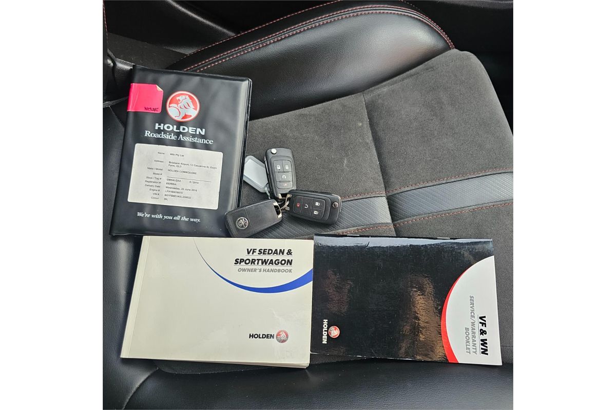 2016 Holden Commodore SV6 Black VF Series II