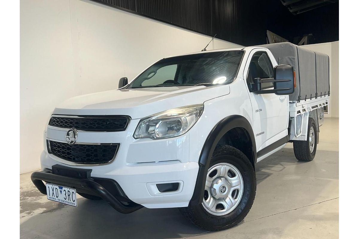 2013 Holden Colorado LX RG Rear Wheel Drive