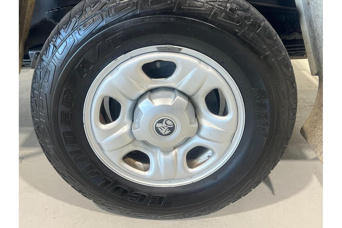 2013 Holden Colorado LX RG Rear Wheel Drive