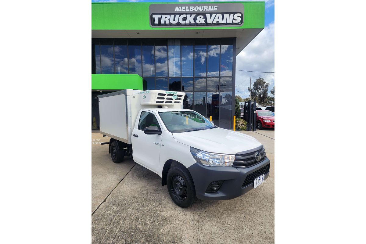 2022 Toyota Hilux Workmate TGN121R Rear Wheel Drive