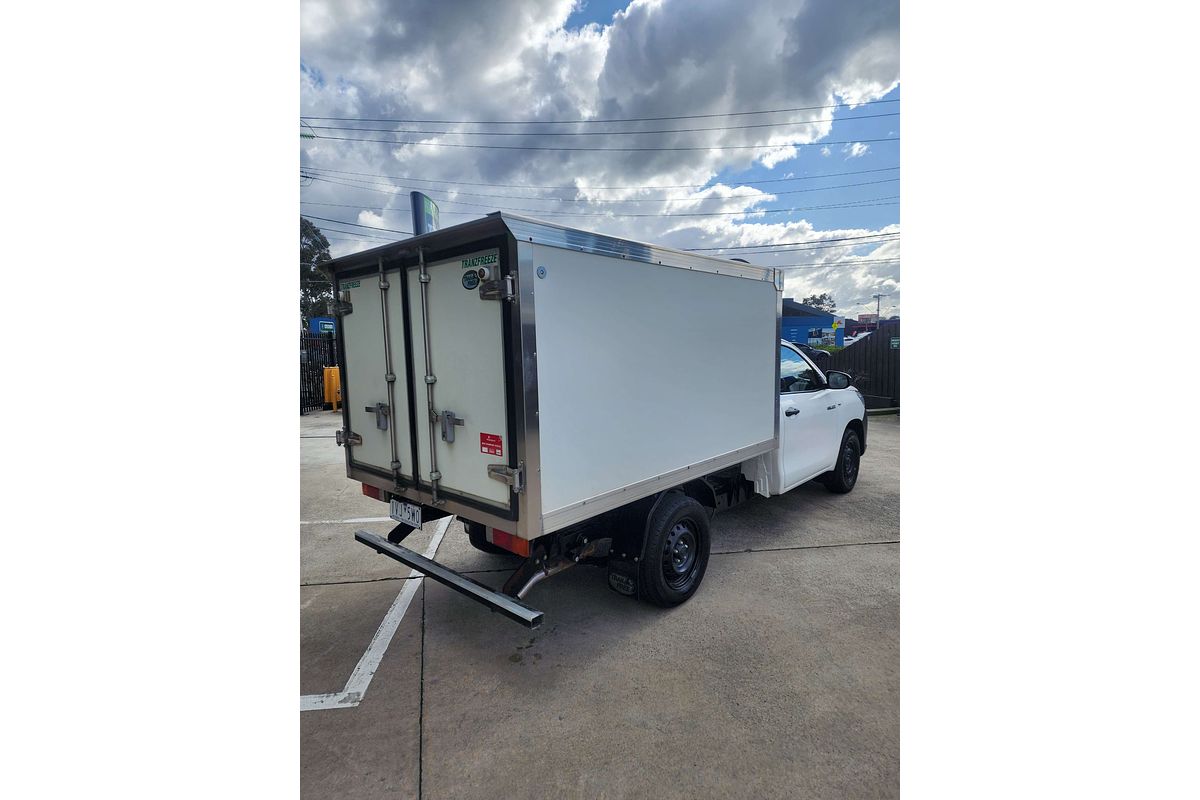 2022 Toyota Hilux Workmate TGN121R Rear Wheel Drive