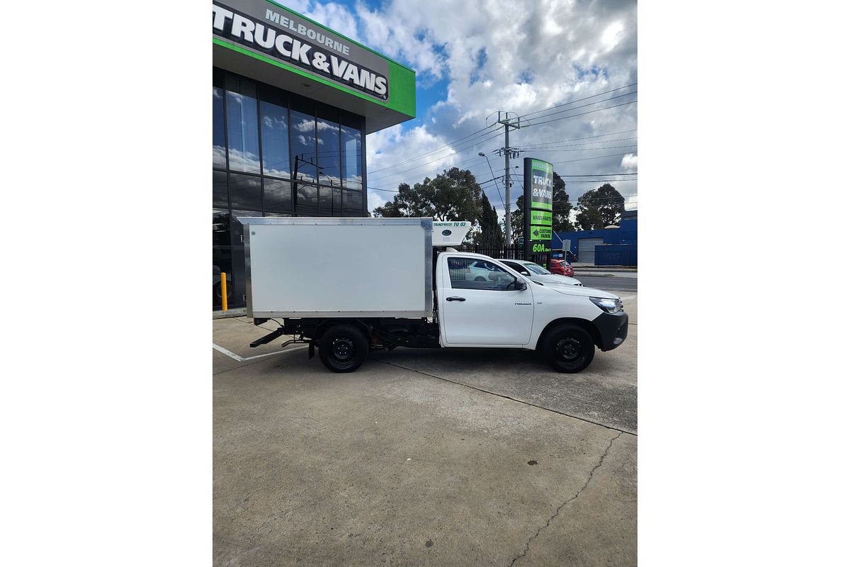 2022 Toyota Hilux Workmate TGN121R Rear Wheel Drive