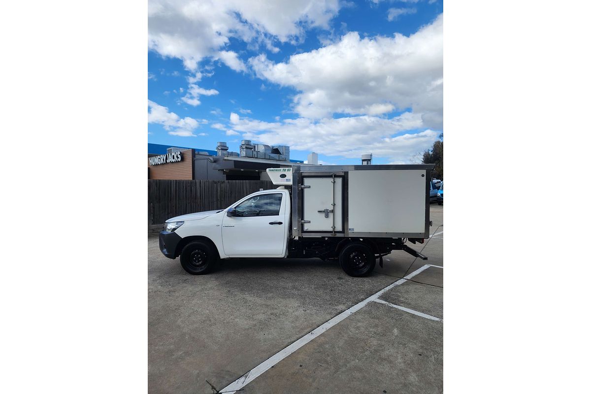2022 Toyota Hilux Workmate TGN121R Rear Wheel Drive