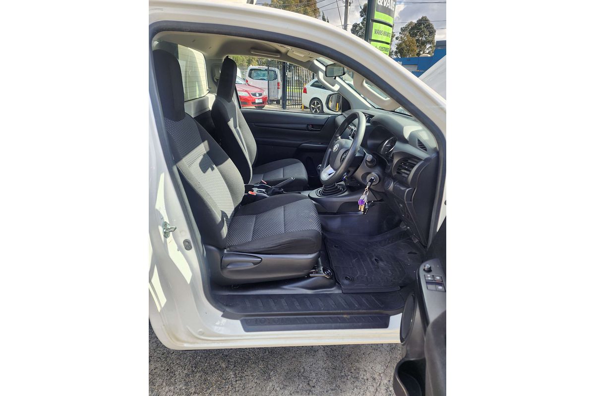 2022 Toyota Hilux Workmate TGN121R Rear Wheel Drive