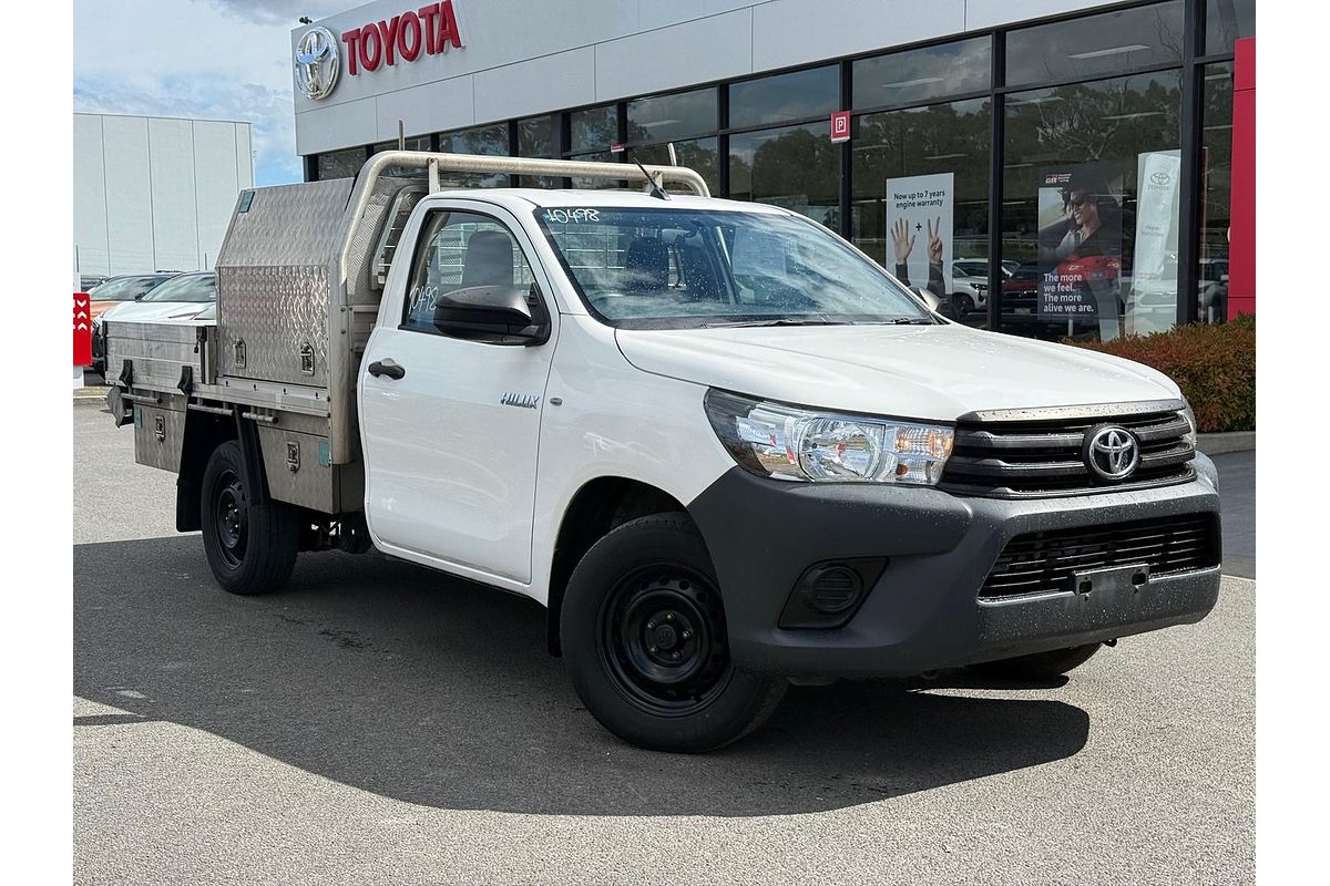2018 Toyota Hilux Workmate TGN121R Rear Wheel Drive