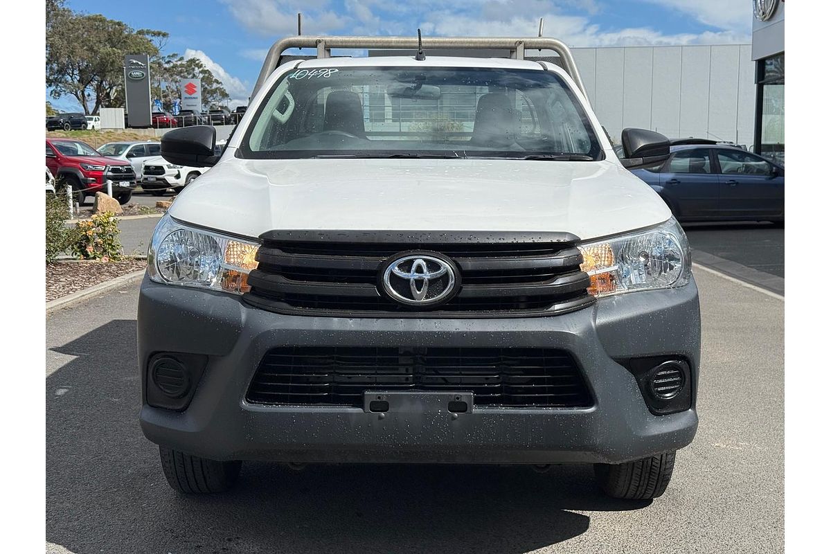 2018 Toyota Hilux Workmate TGN121R Rear Wheel Drive