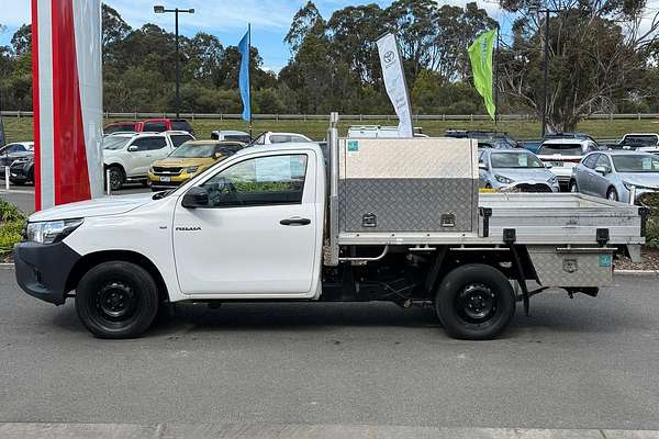 2018 Toyota Hilux Workmate TGN121R Rear Wheel Drive