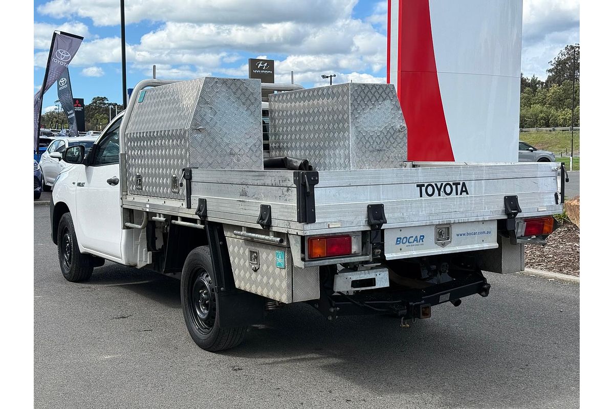 2018 Toyota Hilux Workmate TGN121R Rear Wheel Drive