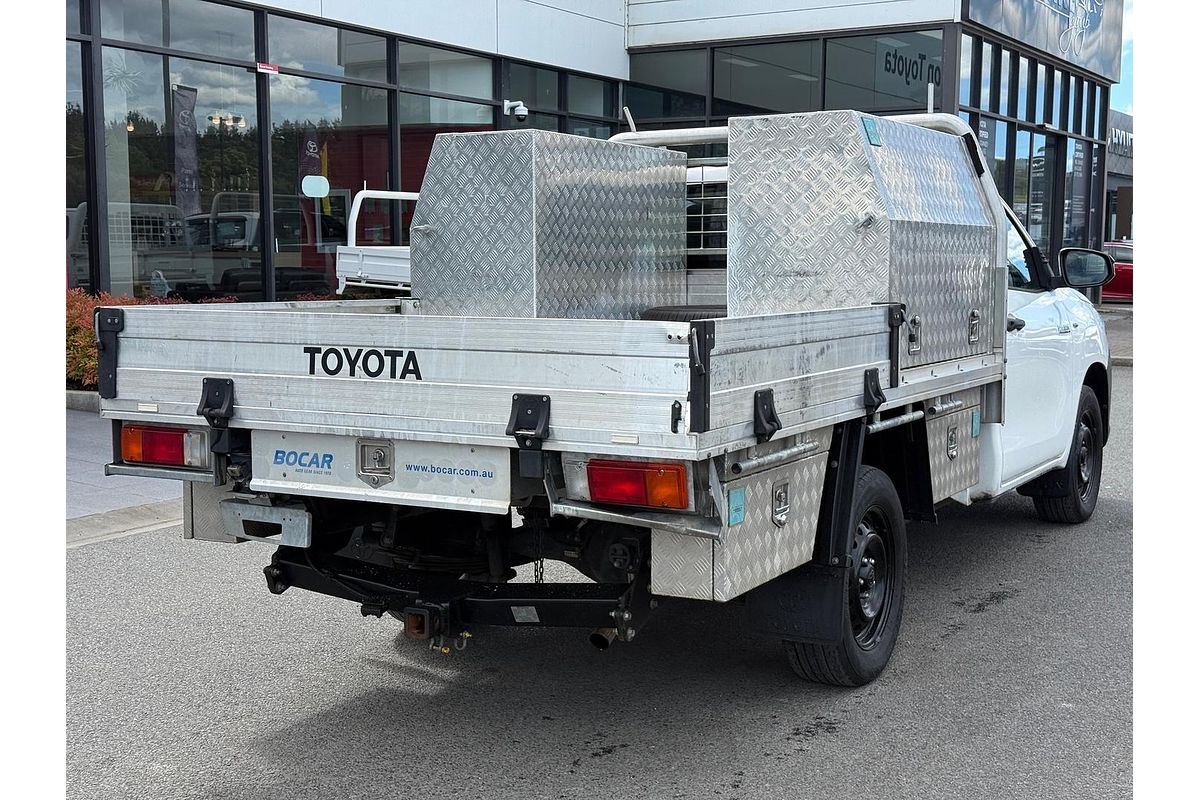 2018 Toyota Hilux Workmate TGN121R Rear Wheel Drive