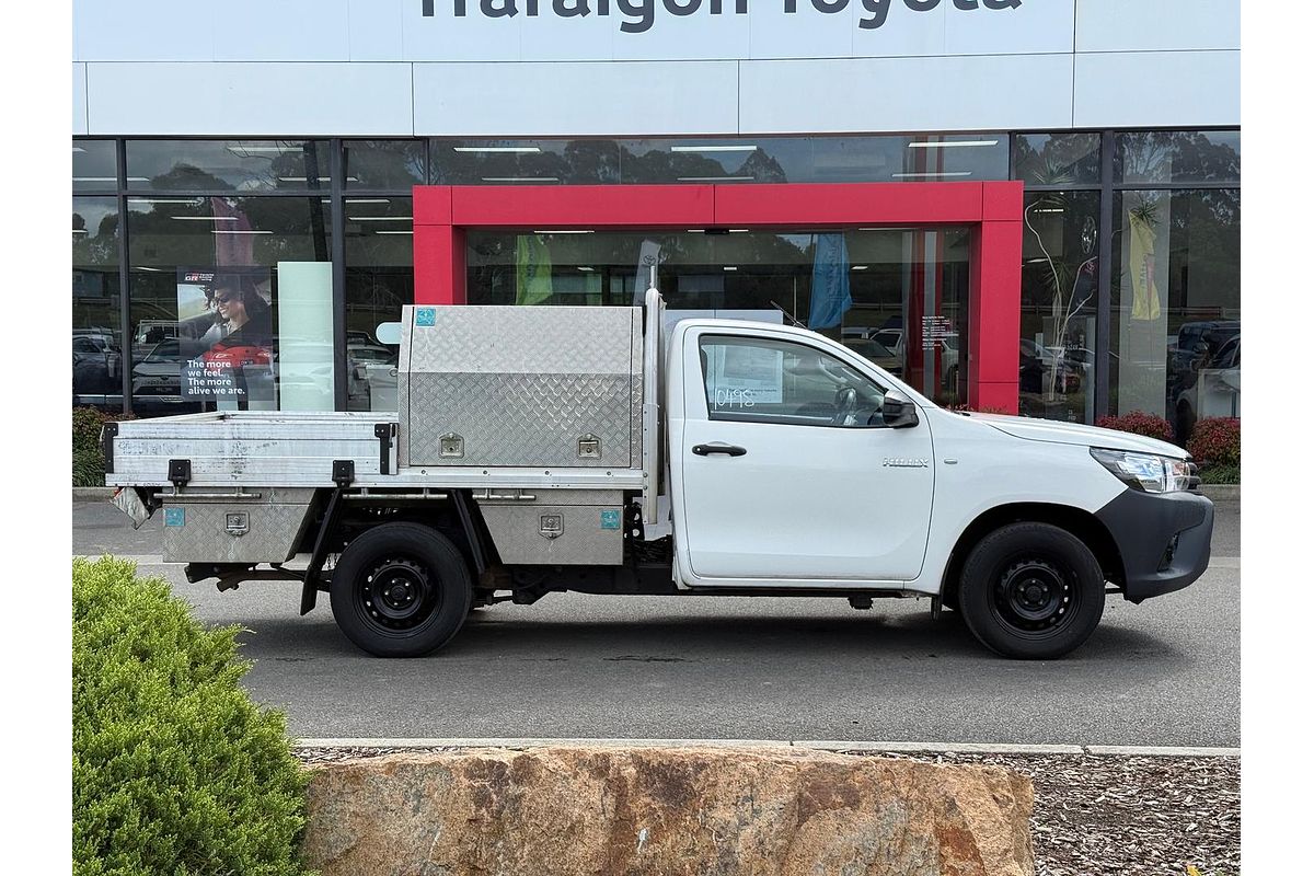2018 Toyota Hilux Workmate TGN121R Rear Wheel Drive
