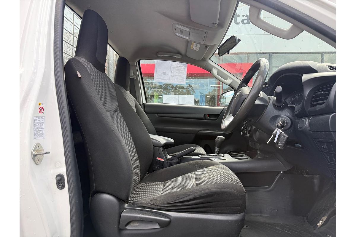 2018 Toyota Hilux Workmate TGN121R Rear Wheel Drive