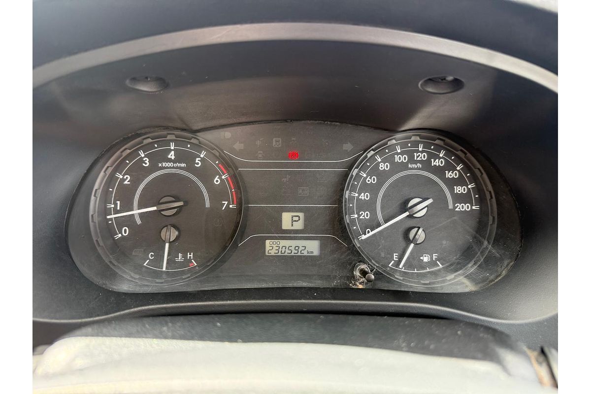 2018 Toyota Hilux Workmate TGN121R Rear Wheel Drive