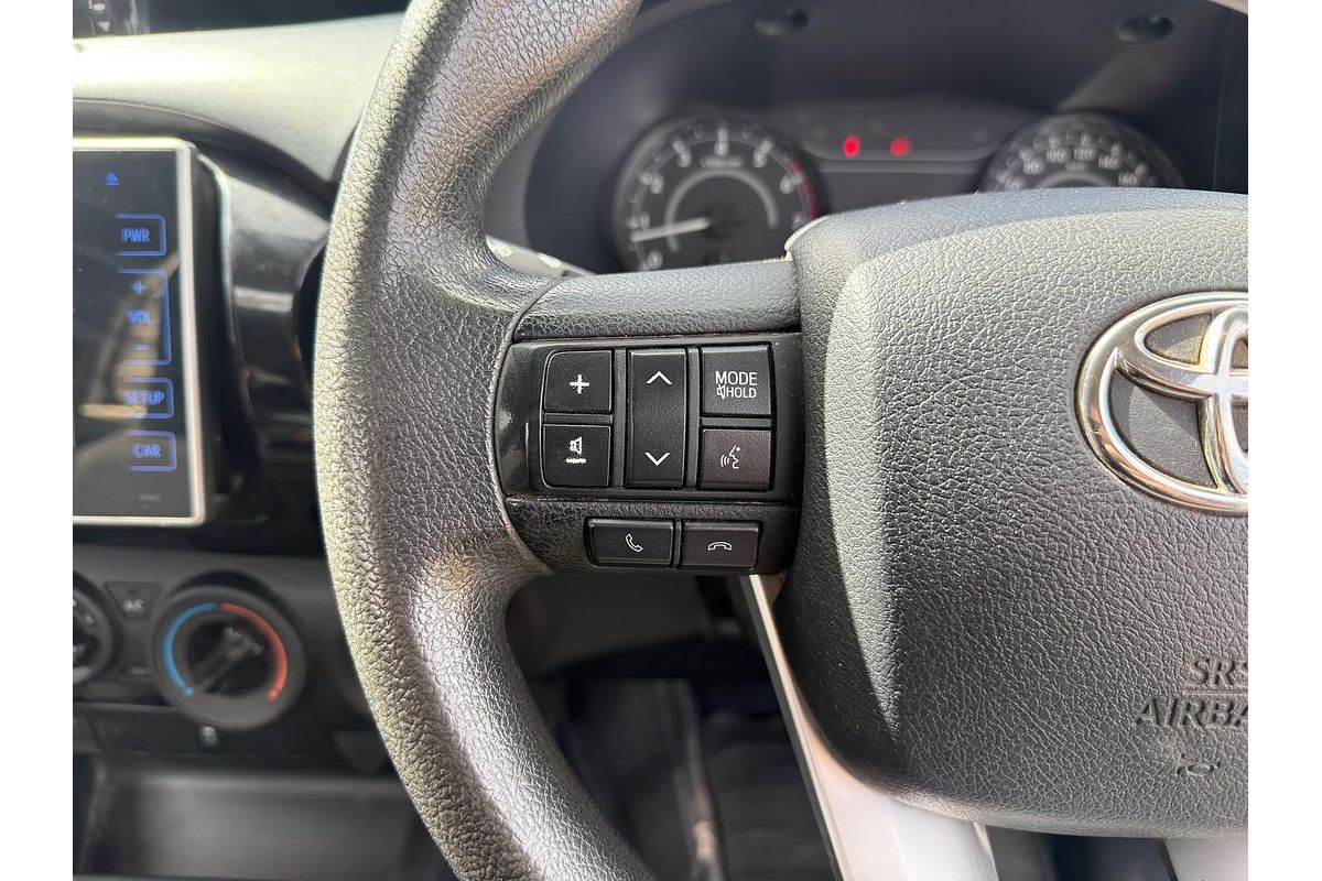 2018 Toyota Hilux Workmate TGN121R Rear Wheel Drive