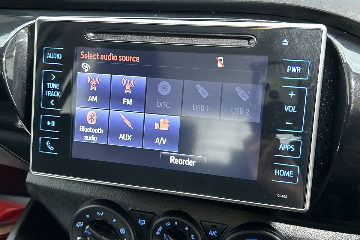 2019 Toyota Hilux SR GUN126R 4X4