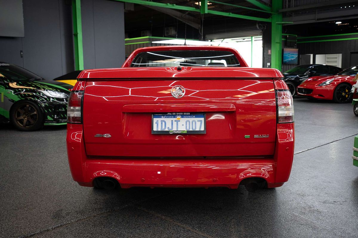 2010 Holden Ute SV6 VE Rear Wheel Drive