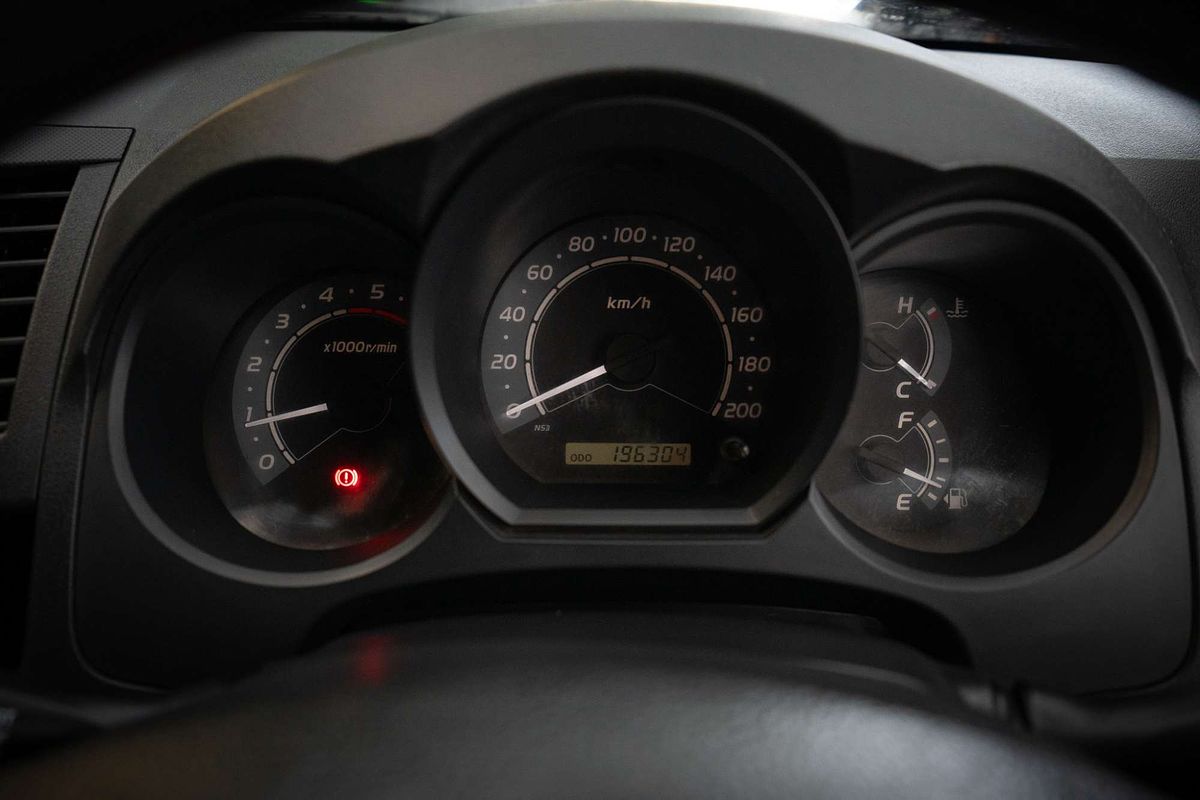 2010 Toyota Hilux SR KUN16R Rear Wheel Drive