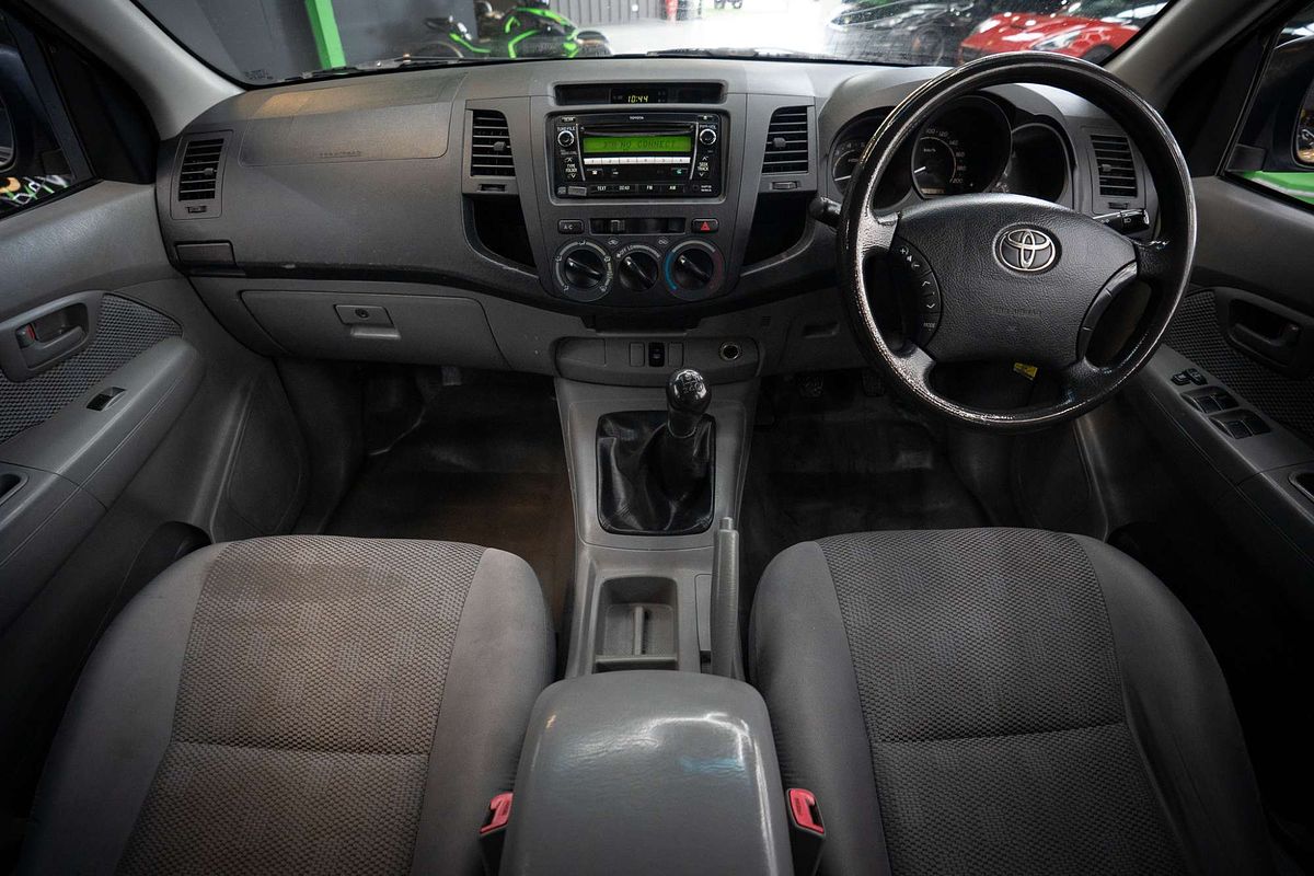 2010 Toyota Hilux SR KUN16R Rear Wheel Drive