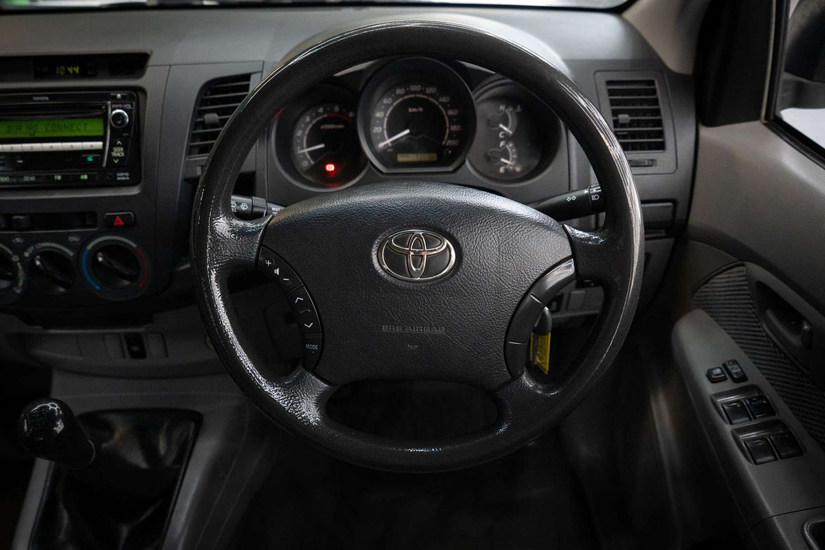 2010 Toyota Hilux SR KUN16R Rear Wheel Drive