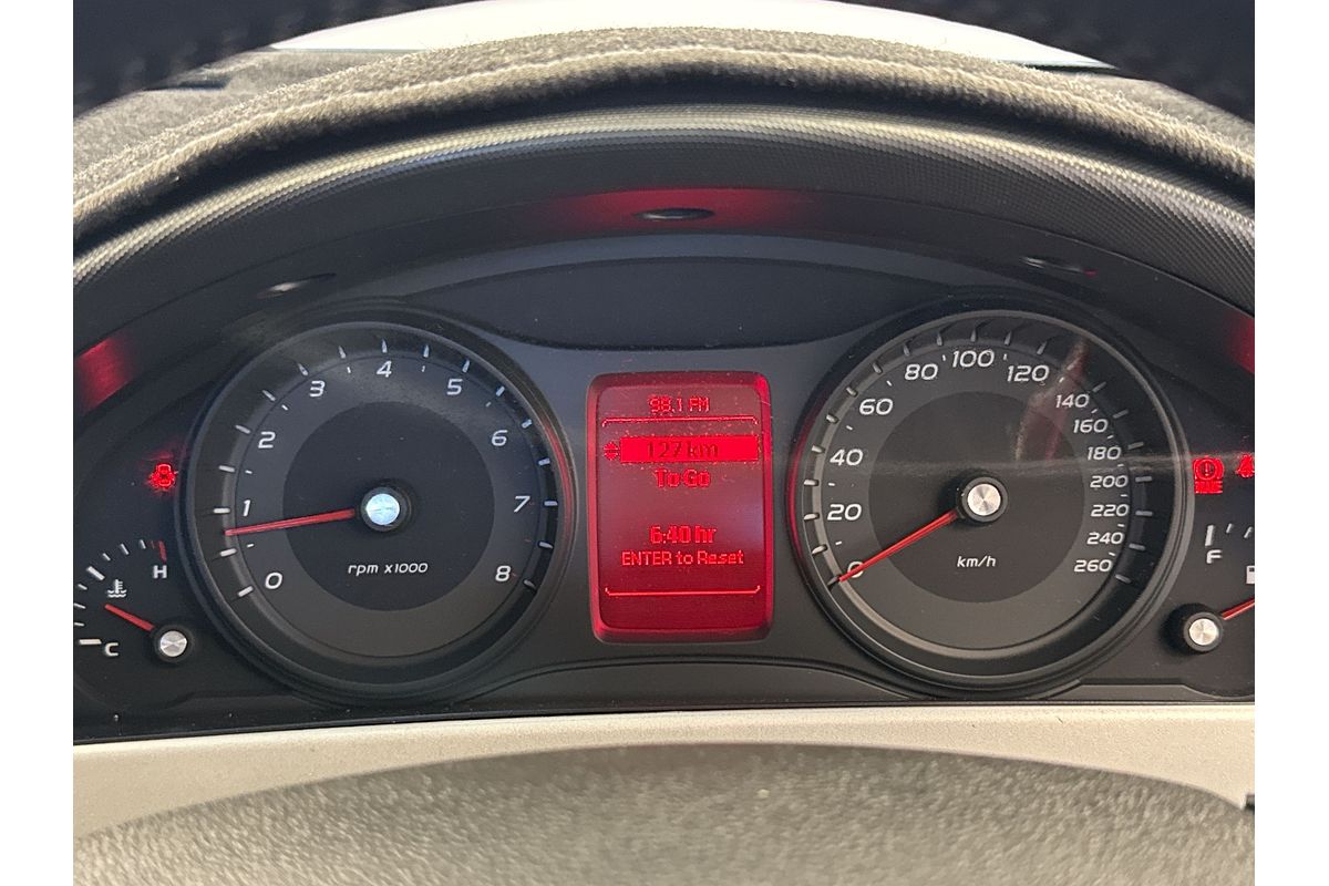 2012 Holden Ute SV6 Thunder VE Series II Rear Wheel Drive