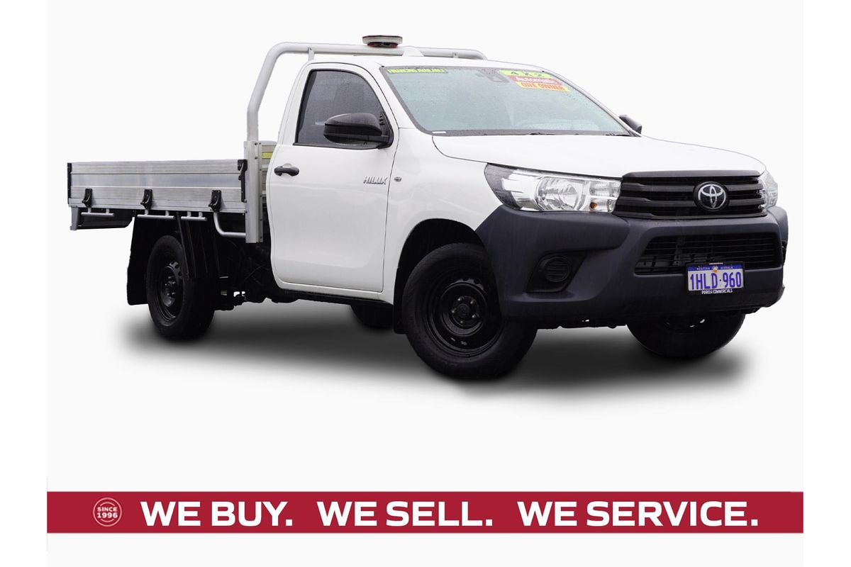 2021 Toyota Hilux Workmate TGN121R Rear Wheel Drive
