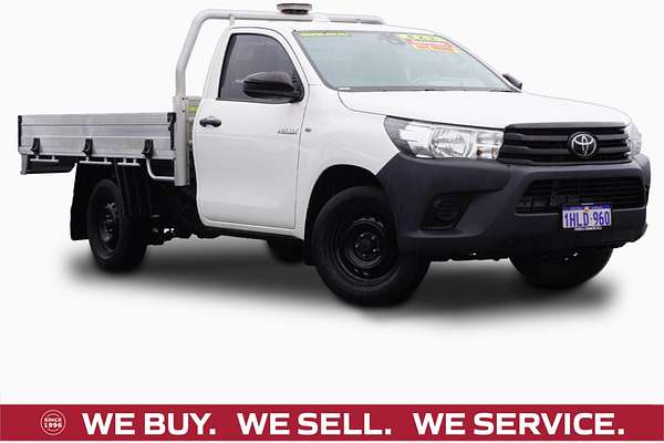 2021 Toyota Hilux Workmate TGN121R Rear Wheel Drive