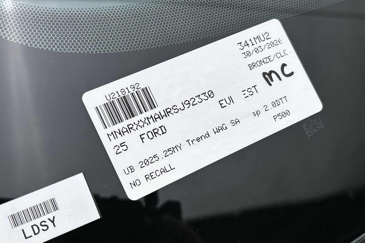 2025 Ford Everest Trend 2.0L