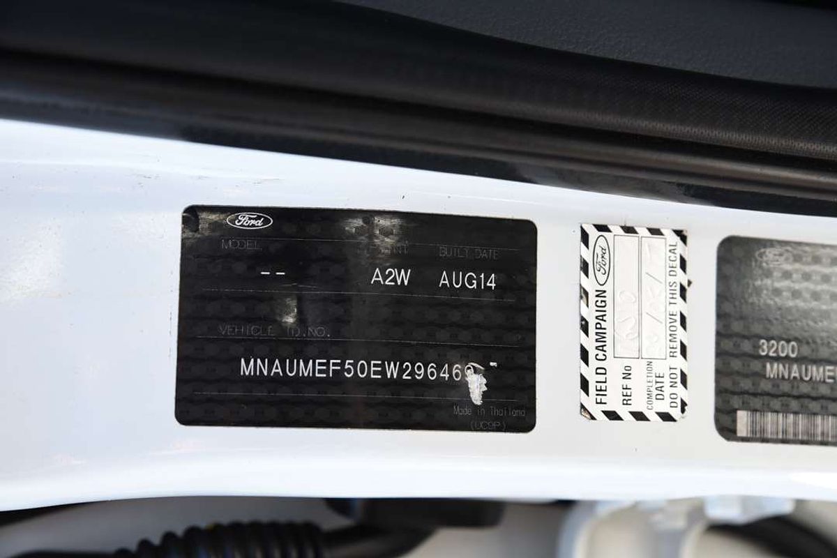 2014 Ford Ranger XL PX 4X4 3.2L