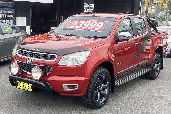 2014 Holden Colorado LTZ Storm (4x4) RG 4X4