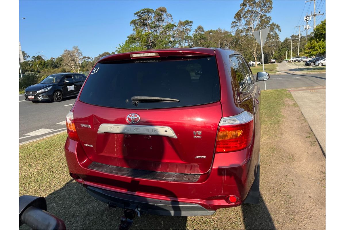2008 Toyota Kluger KX-R GSU45R