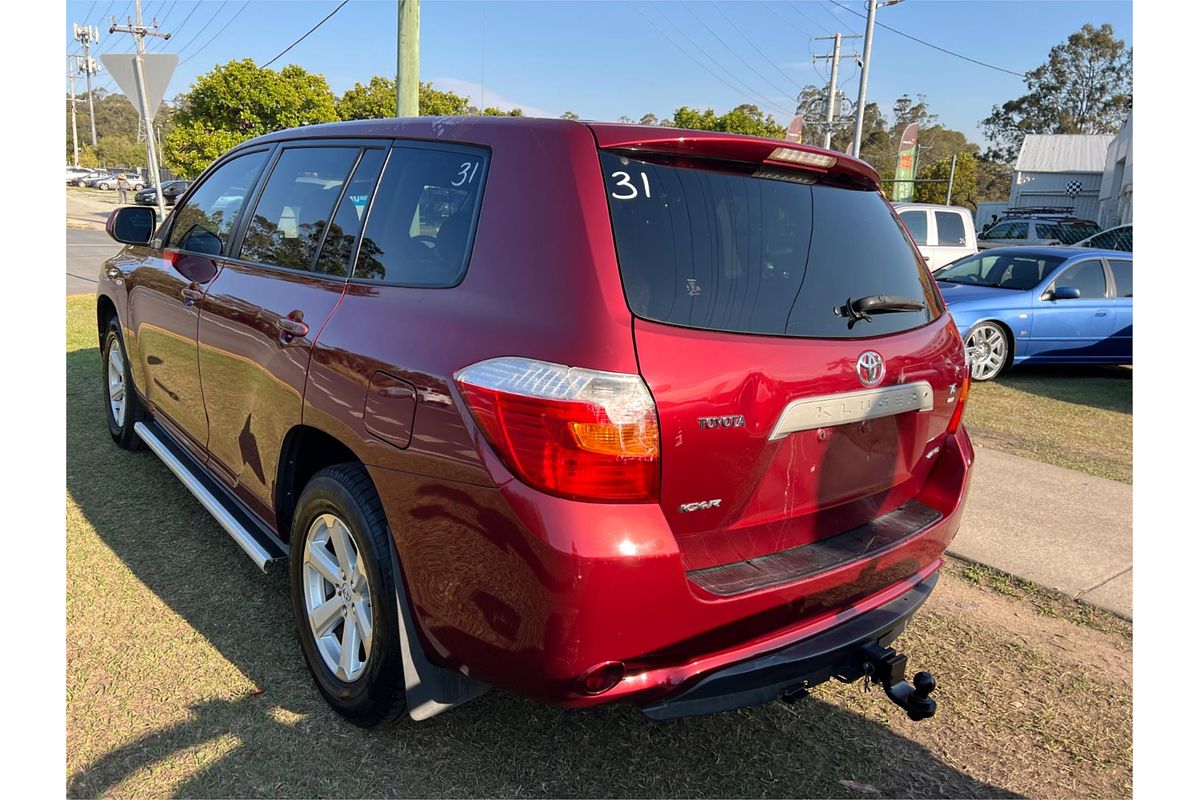 2008 Toyota Kluger KX-R GSU45R