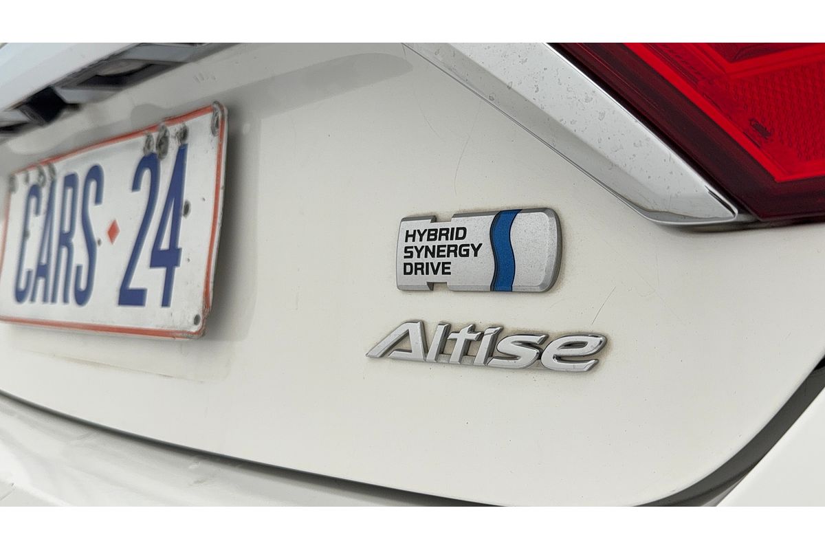2017 Toyota Camry ALTISE HYBRID AVV50R MY16