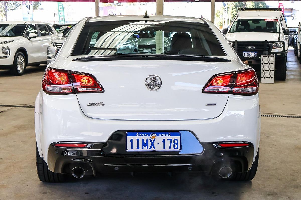 2016 Holden Commodore SV6 Black VF Series II