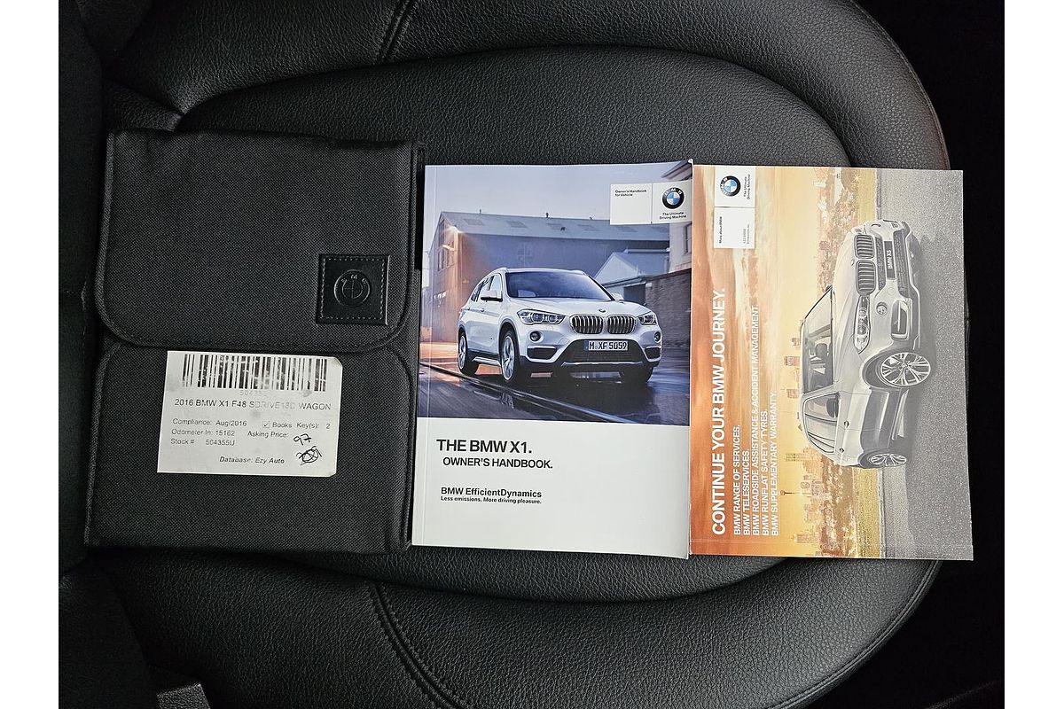 2016 BMW X1 sDrive18d F48