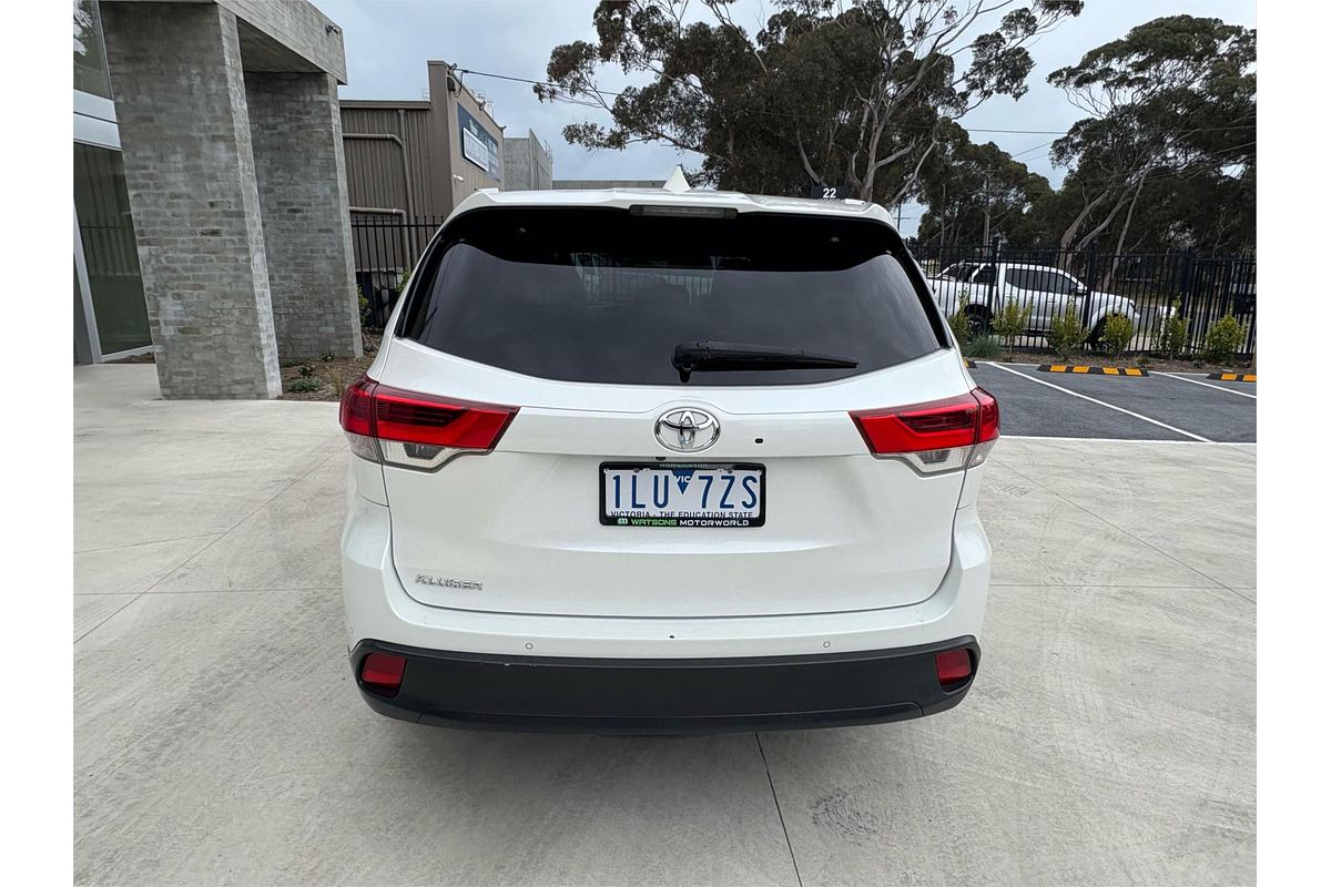 2017 Toyota Kluger GXL GSU50R